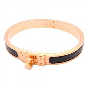 HERMES Black Bracelet